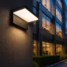 Kinkiet zewnętrzny LED 9W lampa ogrodowa zewnętrzna ścienna oprawa IP44-5904703019626