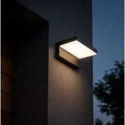 Kinkiet zewnętrzny LED 9W lampa ogrodowa zewnętrzna ścienna oprawa IP44-5904703019626