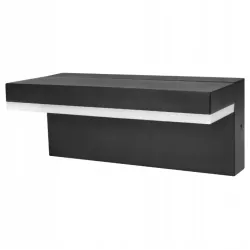 Kinkiet zewnętrzny LED 9W lampa ogrodowa zewnętrzna ścienna oprawa IP44-5904703019626