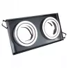 Oprawa Podtynkowa Halogenowa sufitowa szklana LED 2x GU10 ruchoma spot-5903002038161