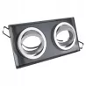 Oprawa Podtynkowa Halogenowa sufitowa szklana LED 2x GU10 ruchoma spot-5903002038161