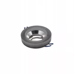 OPRAWA HALOGENOWA MIRA SZKLANA OKRĄGŁA CZARNA IP20 70MM-5903002032480