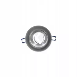 OPRAWA HALOGENOWA MIRA SZKLANA OKRĄGŁA CZARNA IP20 70MM-5903002032480