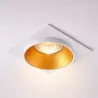 OPRAWA HALOGENOWA lampa LED SUFITOWA STAŁA GU10 MR16 biała złota-5908263388307