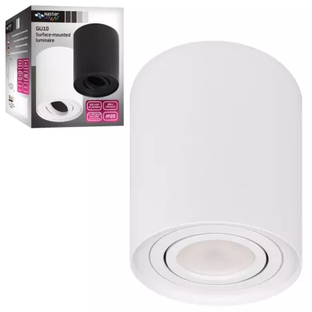 Oprawa Natynkowa lampa sufitowa GU10 Halogenowa Tuba LED sufitowa-5903002038086