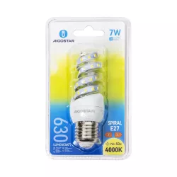 Świetlówka spiralna LED E27 7W - 8433325183554