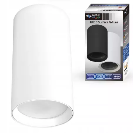 OPRAWA NATYNKOWA HALOGENOWA LED SUFITOWA GU10 NOWOCZESNA TUBA OKRĄGŁA-5903002036068
