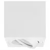 Oprawa Halogenowa Sufitowa Lampa Natynkowa GU10 Tuba LED biała kwadratowa-5908263384545