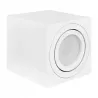 Oprawa Halogenowa Sufitowa Lampa Natynkowa GU10 Tuba LED biała kwadratowa-5908263384545