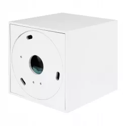 Oprawa Halogenowa Sufitowa Lampa Natynkowa GU10 Tuba LED biała kwadratowa-5908263384545