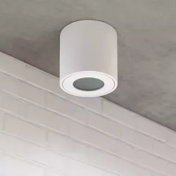Oprawa Halogenowa sufitowa Natynkowa Tuba LED GU10 spot BIAŁA-5908263386471