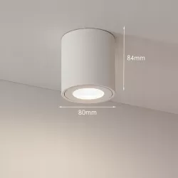 Oprawa Halogenowa sufitowa Natynkowa Tuba LED GU10 spot BIAŁA-5908263386471