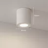 Oprawa Halogenowa sufitowa Natynkowa Tuba LED GU10 spot BIAŁA-5908263386471