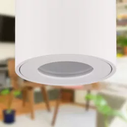 Oprawa Halogenowa sufitowa Natynkowa Tuba LED GU10 spot BIAŁA-5908263386471