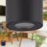 Oprawa Halogenowa lampa sufitowa Natynkowa Tuba LED GU10 spot CZARNA-5908263386488