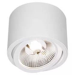 Oprawa Natynkowa lampa halogenowa GU10 AR111 LED RUCHOMA biała-5908263388376