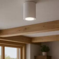 Oprawa Natynkowa Halogenowa Tuba LED GU10 spot sufitowa biała-5903002033425