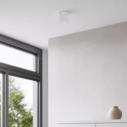 Oprawa Natynkowa Halogenowa Tuba LED GU10 spot sufitowa biała-5903002033425