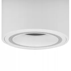 Oprawa Natynkowa Halogenowa Tuba LED GU10 spot sufitowa biała-5903002033425