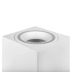 Oprawa Natynkowa Halogenowa Tuba LED GU10 spot sufitowa biała wodoodporna-5904703000563