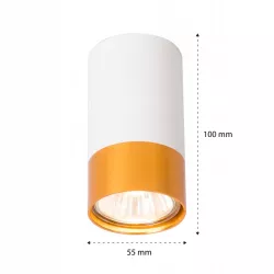 Oprawa Natynkowa GU10 Halogenowa Tuba LED sufitowa-5904703002635