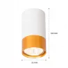 Oprawa Natynkowa GU10 Halogenowa Tuba LED sufitowa-5904703002635
