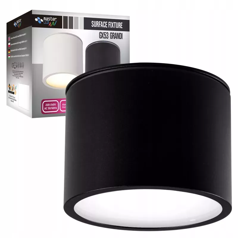 Lampa Sufitowa Oprawa Halogenowa LED GX53 Spot NATYNKOWA Kinkiet Reflektor-5904703010654