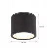 Lampa Sufitowa Oprawa Halogenowa LED GX53 Spot NATYNKOWA Kinkiet Reflektor-5904703010654