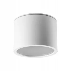Oprawa Natynkowa okrągła GX53 Halogenowa Tuba LED sufitowa biała-5904703010647