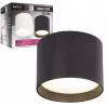 OPRAWA NATYNKOWA LED TUBA SUFITOWA SINO GX53 OKRĄGŁA CZARNA IP20-5904703010289