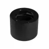 OPRAWA NATYNKOWA LED TUBA SUFITOWA SINO GX53 OKRĄGŁA CZARNA IP20-5904703010289