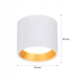 Lampa Sufitowa Oprawa Halogenowa LED GX53 Spot NATYNKOWA Kinkiet Reflektor-5904703010739