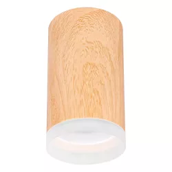 Oprawa Natynkowa GU10 DREWNO Halogenowa Tuba LED sufitowa-5904703013594