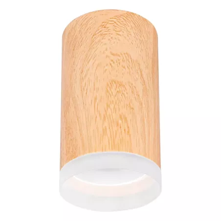 Oprawa Natynkowa GU10 DREWNO Halogenowa Tuba LED sufitowa-5904703013594