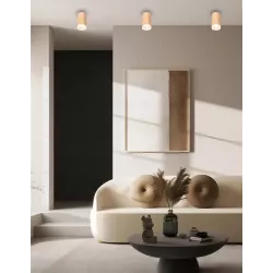 Oprawa Natynkowa GU10 DREWNO Halogenowa Tuba LED sufitowa-5904703013594