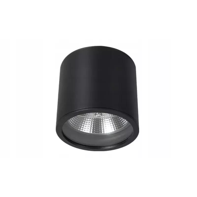 Cube lampa sufitowa tuba 1xGU10 AR111/IP44 czarna-5904703013563