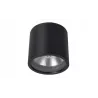 Cube lampa sufitowa tuba 1xGU10 AR111/IP44 czarna-5904703013563