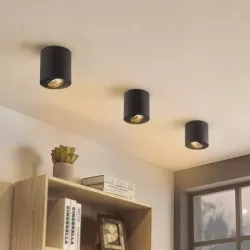 OPRAWA NATYNKOWA GU10 HALOGENOWA SPOT SUFITOWA tuba ruchoma na żarówkę-5904703015826