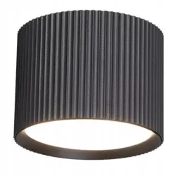 OPRAWA NATYNKOWA LED SUFITOWA GISELE GX53 CZARNA IP20 SPOT TUBA SUFITOWA-5904703018674