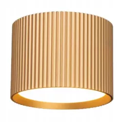 OPRAWA NATYNKOWA LED SUFITOWA GISELE GX53 ZŁOTA IP20 SPOT TUBA SUFITOWA-5904703020028