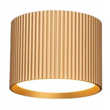 OPRAWA NATYNKOWA LED SUFITOWA GISELE GX53 ZŁOTA IP20 SPOT TUBA SUFITOWA-5904703020028