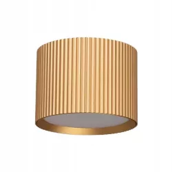 OPRAWA NATYNKOWA LED SUFITOWA GISELE GX53 ZŁOTA IP20 SPOT TUBA SUFITOWA-5904703020028