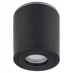 Oprawa Natynkowa Halogenowa Tuba LED GU10 spot sufitowa CZARNA wodoodporna-5904703021698
