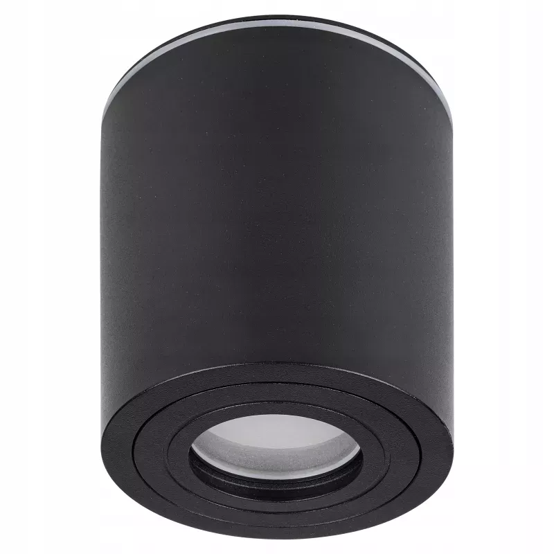 Oprawa Natynkowa Halogenowa Tuba LED GU10 spot sufitowa CZARNA wodoodporna-5904703021698