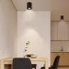 Oprawa Natynkowa Halogenowa Tuba LED GU10 spot sufitowa CZARNA wodoodporna-5904703021698