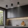Oprawa Natynkowa Halogenowa Tuba LED GU10 spot sufitowa CZARNA wodoodporna-5904703021698