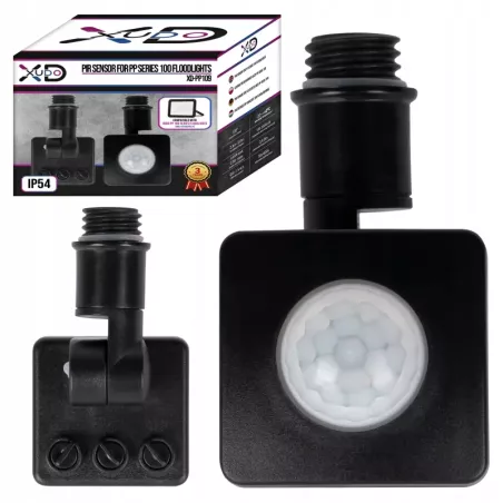 Czujnik PIR do HALOGENU LED naświetlacz lampa ZEWNĘTRZNY IP65-5904703012306