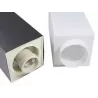 Słupek oświetleniowy kwadratowy Masterled E27 65 cm czarny-5903002033784