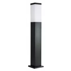 Słupek oświetleniowy kwadratowy Masterled E27 65 cm czarny-5903002033784