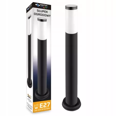 Lampa LED stojąca Ogrodowa słupek 65cm zewnętrzna E27 LED-5903002033845